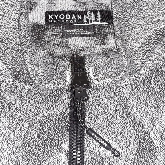 Kyodan Outdoors * 3/4 Zip Pull-over * Sz XL * EUC * Soft, Gray, Kangaroo Pouch * - Picture 5 of 8